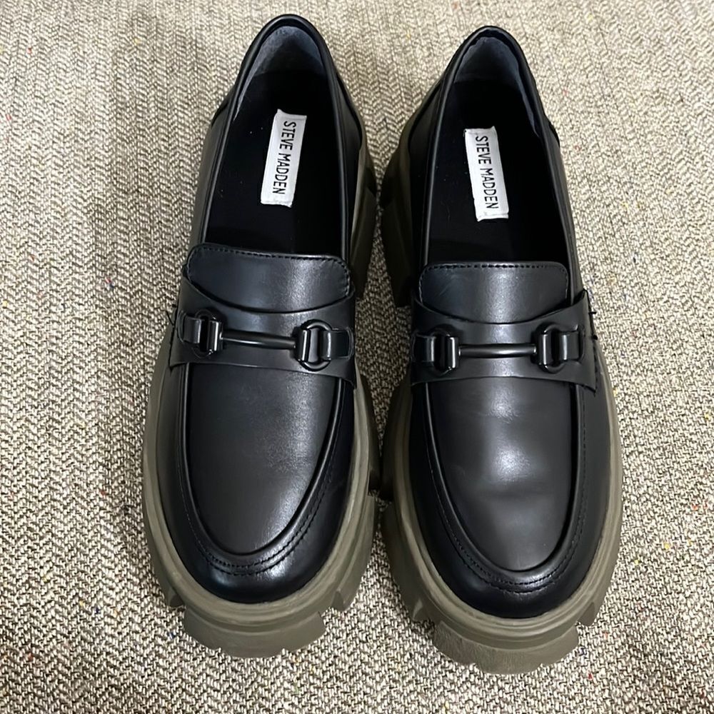 Steve Madden Tribecta Platform Loafers Size 9 - Picture 1 of 5